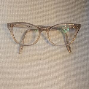 Barton Perreira Nina Hus 49 18 145. Cat Eye Glasses Handmade In Japan